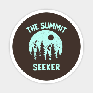 The Summit Seeker Mountains Magnet